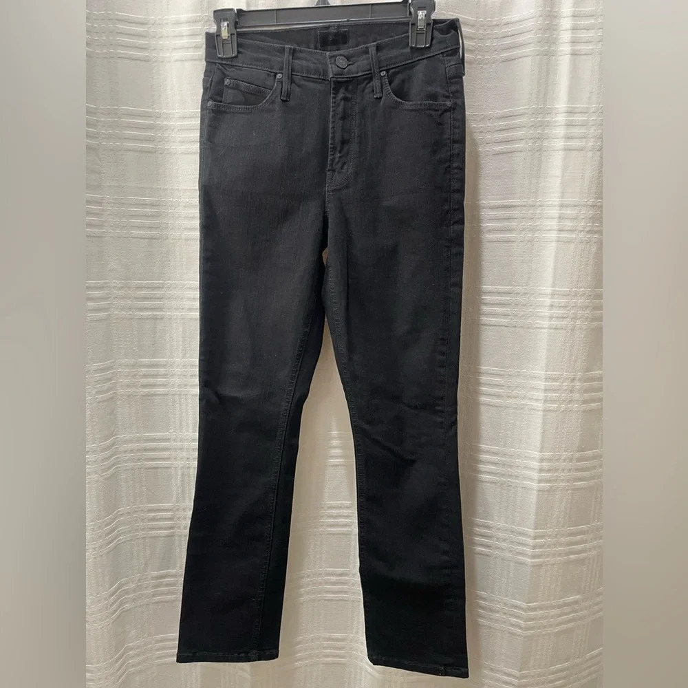 MOTHER The Mid Rise Dazzler Ankle jeans not guilty Black size 25